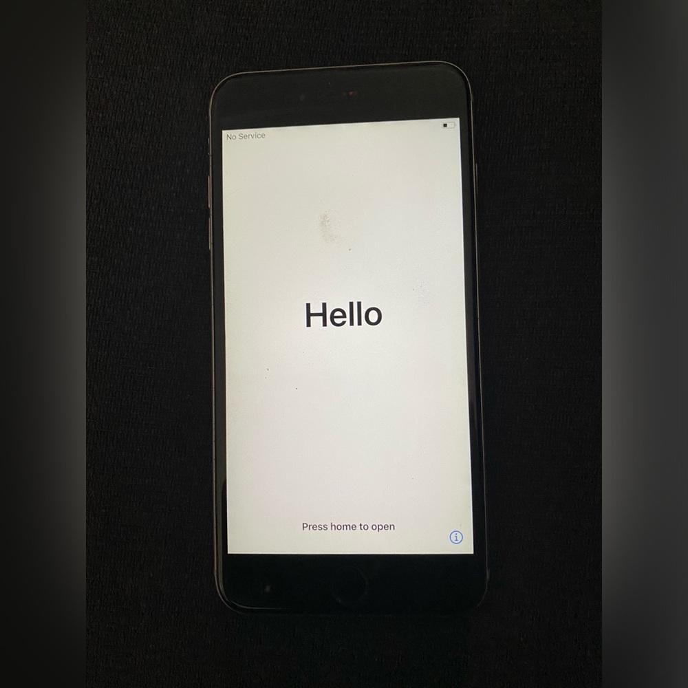 IPhone 6s Plus silver unlocked